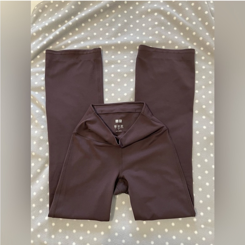 EUC Uniqlo Japan Flare Leggings